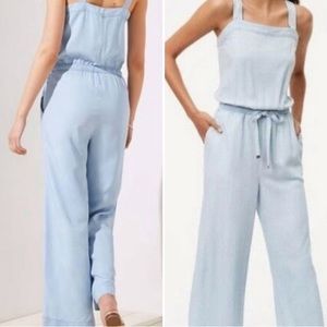 Ann Taylor Loft Chambray Jumpsuit